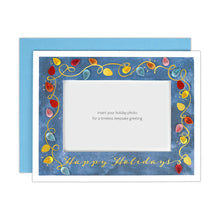 Load image into Gallery viewer, Holiday Photo Card Quilling Card