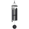 Load image into Gallery viewer, I Hear You in the Wind 36-inch Wind Chime Corinthian Bells® in Black