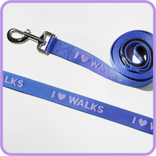 Load image into Gallery viewer, I Love Walks Dog Leash