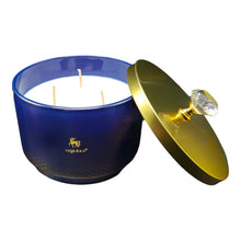 Load image into Gallery viewer, Niquea.d Midnight Skies Candle - 16oz Footed Dish