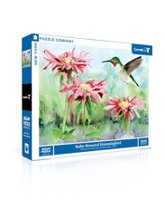 Load image into Gallery viewer, Ruby-throated Hummingbird 1000 Piece Puzzle