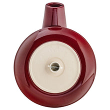 Load image into Gallery viewer, Ceramic Bird Bath Burgundy