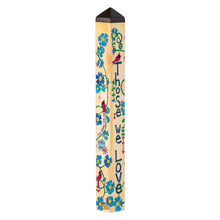 Load image into Gallery viewer, Walk Beside Us 40" Art Pole