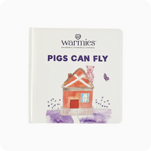 Load image into Gallery viewer, Pigs Can Fly Warmies Board Book