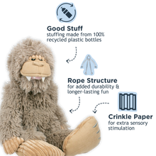 Load image into Gallery viewer, Tall Tails Plush Stuffless Big Foot 20"