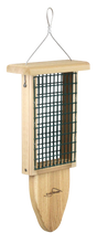 Load image into Gallery viewer, Double Cedar Suet Feeder with Tail Prop