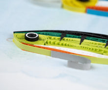 Load image into Gallery viewer, Quilled Fishing Lures Greeting Card