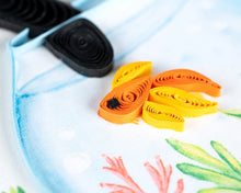 Load image into Gallery viewer, Quilled Mischievous Cat Greeting Card