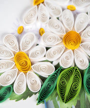 Load image into Gallery viewer, Quilled White Daisies in Jar Greeting Card