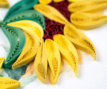 Load image into Gallery viewer, Quilled Wild Sunflowers Greeting Card