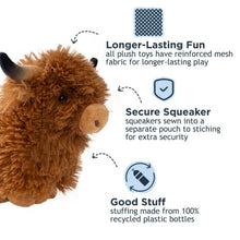 Load image into Gallery viewer, Tall Tails Plush Highland Cow