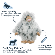 Load image into Gallery viewer, Tall Tails Mini Yeti with Squeaker
