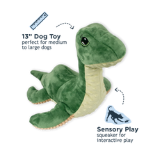 Load image into Gallery viewer, Tall Tails Nessie Squeak-Crinkle 13"
