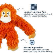 Load image into Gallery viewer, Tall Tails Rope Body Orangutan 14"