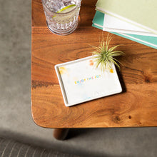 Load image into Gallery viewer, DEMDACO ArtLifting Mini Tray - Enjoy the Joy