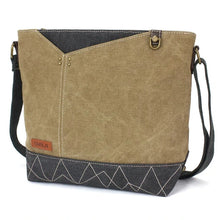 Load image into Gallery viewer, Chala Prism Crossbody with Koala Key Fob/Coin Purse - Grey