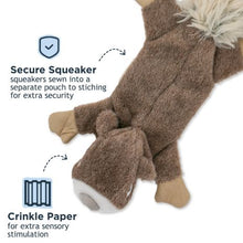 Load image into Gallery viewer, Tall Tails Plush Stuffless Squirrel Squeak Toy - 16"