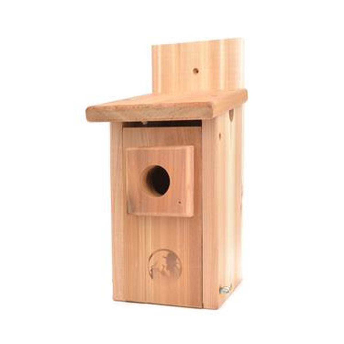 Amish Bluebird Nest Box Cedar Bird House on the Greenway