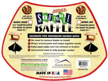 Load image into Gallery viewer, Squirrel Baffle - Wrap-around - Scalloped Edge