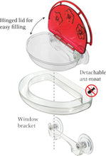 Load image into Gallery viewer, Jewel Box Hummingbird Window Feeder