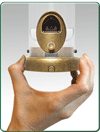 Load image into Gallery viewer, Nyjer Tube Feeder - Antique Brass