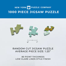 Load image into Gallery viewer, Ruby-throated Hummingbird 1000 Piece Puzzle
