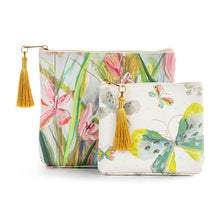 Load image into Gallery viewer, Floral &amp; Butterfly Pouch Set
