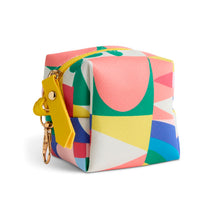 Load image into Gallery viewer, Folk Collage Earbud Case - 3x3in
