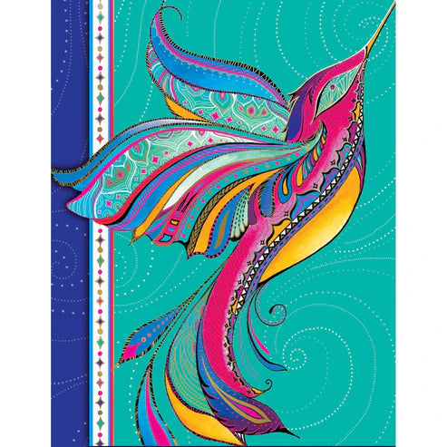 Jane Pocket Purse Pad Hummingbird