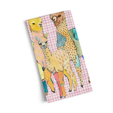 Load image into Gallery viewer, Llama Family 100 Cotton Tea Towel
