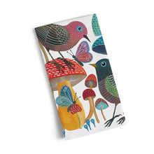 Load image into Gallery viewer, Mushroom Garden 100% Cotton Tea Towel
