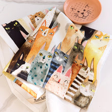 Load image into Gallery viewer, Cat Power 100% Cotton Tea Towel
