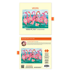 Flamingo Beach 1000 Piece Puzzle