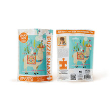 Load image into Gallery viewer, Llama Llyft 48 Piece Puzzle Snax
