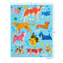 Load image into Gallery viewer, Pooches Playtime 100 Piece Puzzle Snax
