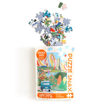 Load image into Gallery viewer, Day Tripping 100 Piece Jigsaw Puzzle Snax
