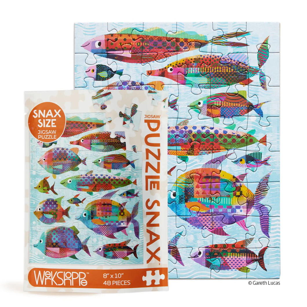 Fishes 48 Piece Jigsaw Puzzle Snax