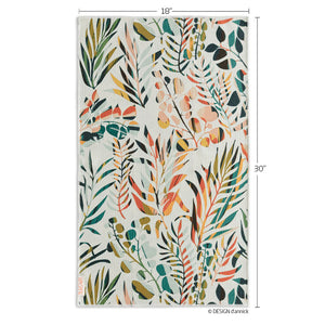 Colorful Leaves Microfiber Towel