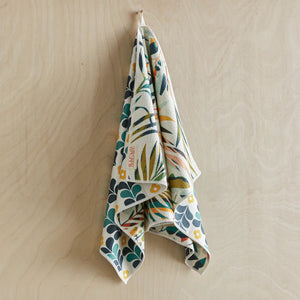Colorful Leaves Microfiber Towel