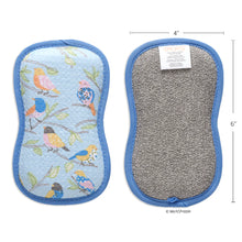 Load image into Gallery viewer, Floral Finch &amp; Friends Scrubbie Set
