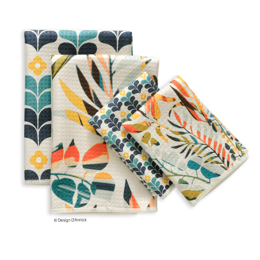 Colorful Leaves All Purpose Towel Set