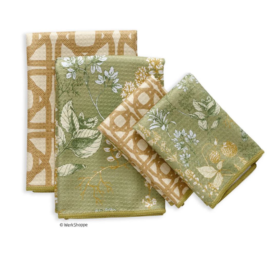 Kitchen Herbs All Purpose Towel Set