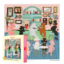Load image into Gallery viewer, Poodle Martini Lounge - Square 1000 Piece Puzzle
