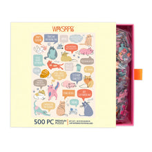 Load image into Gallery viewer, If Cats Could Talk 500 Piece Puzzle

