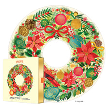 Load image into Gallery viewer, Holiday Wreath 1000 Piece Puzzle
