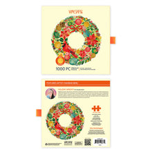 Load image into Gallery viewer, Holiday Wreath 1000 Piece Puzzle
