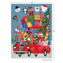 Load image into Gallery viewer, Festive Fun Car 500 Piece Christmas Puzzle
