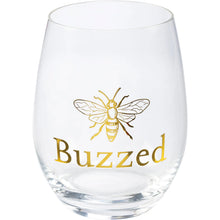 Load image into Gallery viewer, Buzzed Stemless Wine Glass
