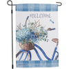 Welcome Bike Garden Flag