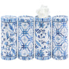Blue Florals Tissue Box